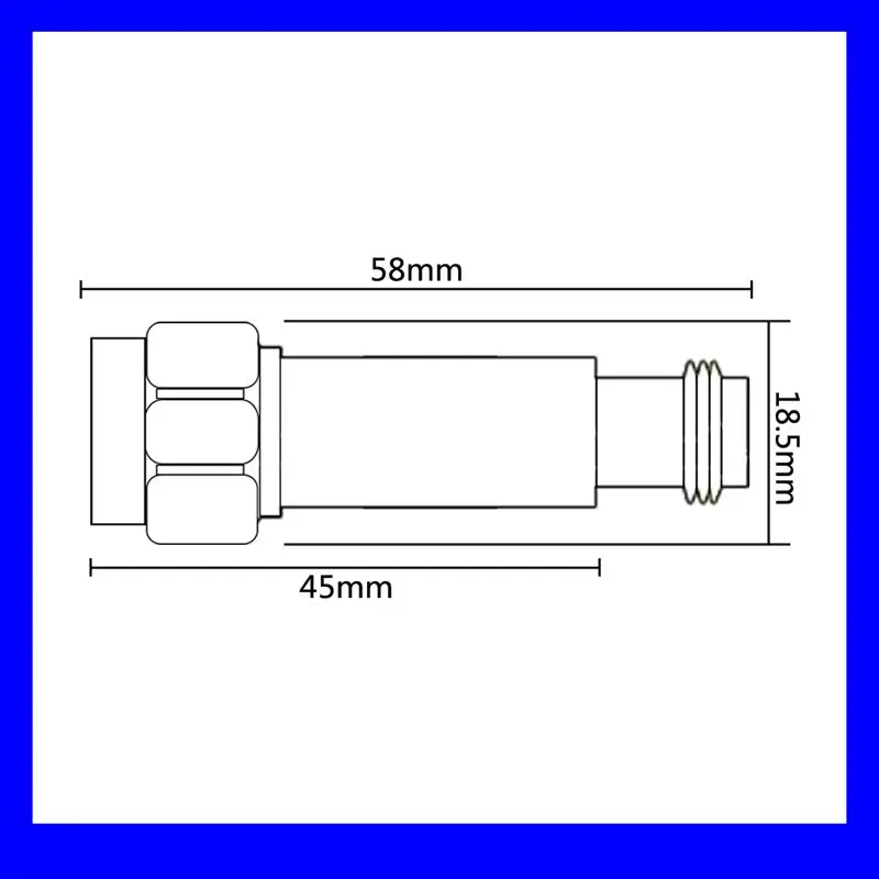 Free shipping Type 5WN coaxial isolator type N DC blocker dc-block dc-3ghz | Обустройство дома
