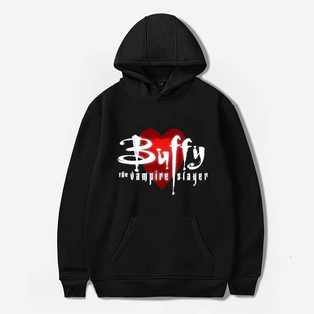 

New TV Buffy the Vampire Slayer Sweatshirts Fashion Men/Women Casual Pullover Boys/girls Streetwear Hoodie Y2K Clothes Kids Tops