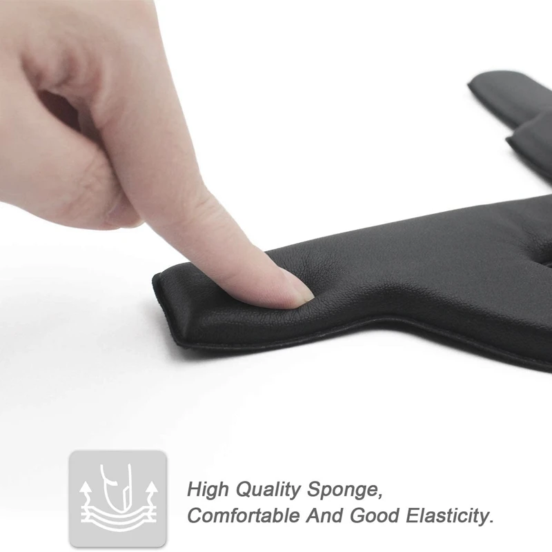 

AMVR OOM PU Leather Sponge Cover Pad Replacement Compatible for HTC Vive or Vive Pro Deluxe o Strap