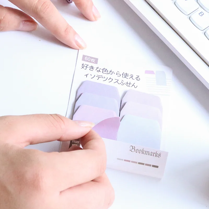 60 страниц милые миленькие в японском стиле (Каваий Блокнот клейкая бумага для