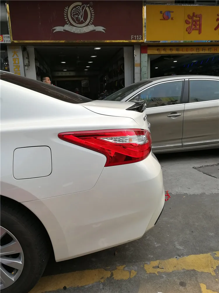 Спойлер для NISSAN Altima 2013 2015 спойлер Teana высококачественный АБС пластик Цвет задних