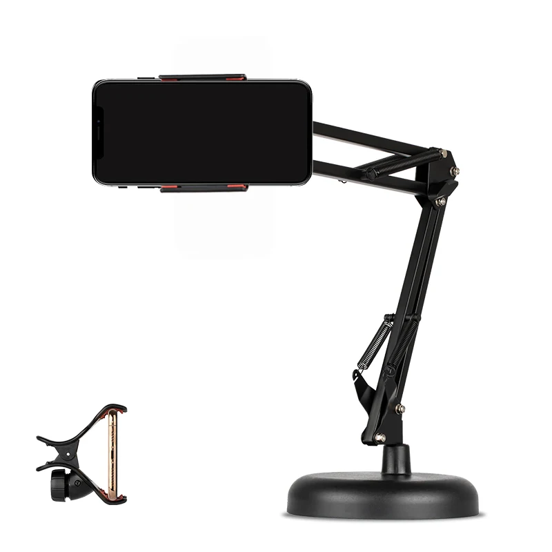 Мобильный телефон ленивая Подставка Кронштейн для кровати подставка живой полки