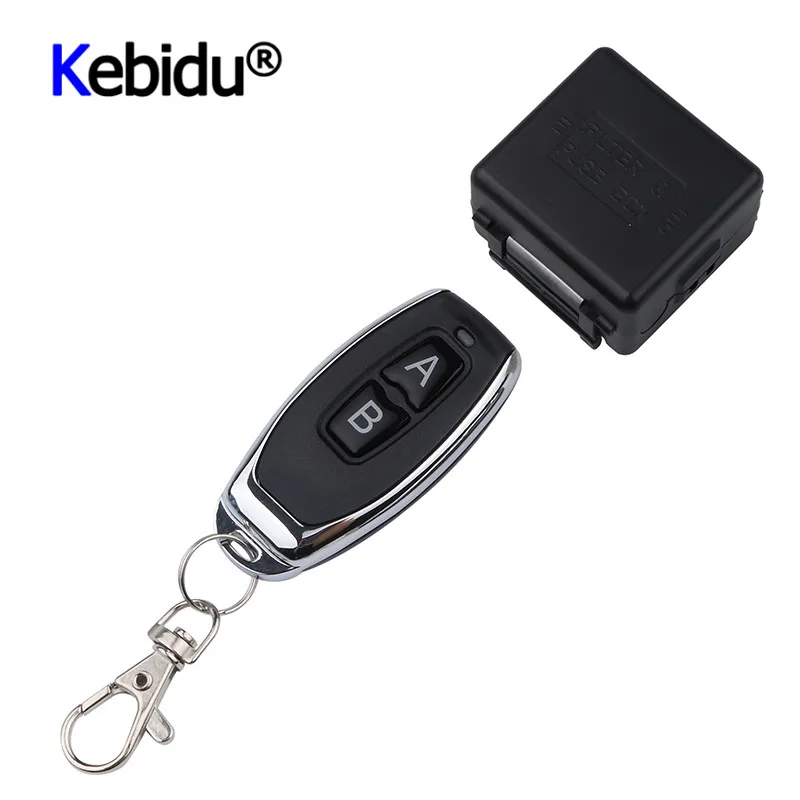 Kebidu DC 12 В 1CH RF передатчик 433 МГц + пульт дистанционного управления с универсальным