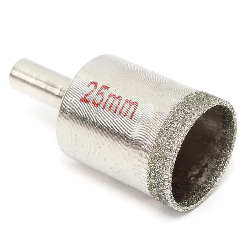 

15PCS Useful Diamond Coated Drill Bits Set Tile Marble Glass Ceramic Hole Saw 6mm-50mm