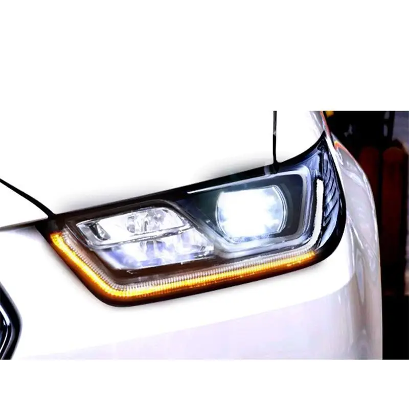 Assessoires дневные Drl ходовые люки Led Para авто боковые поворотные фары Задние