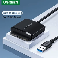 ugreen sata to usb adapter cable for 2 53 5 hdd ssd hard drive disk usb 3 0 to sata 3 cable converter for samsung seagate wd