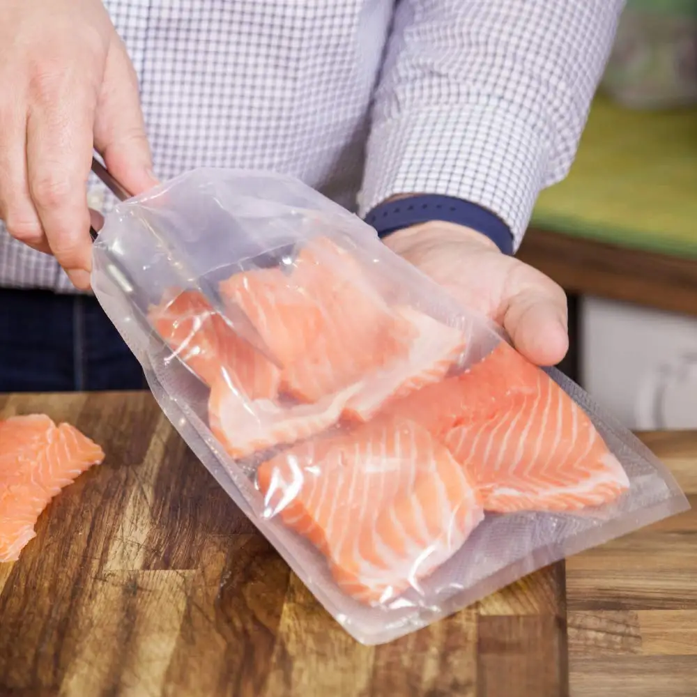 1 шт. вакуумные пакеты 4 размера на выбор для хранения продуктов питания запайки Автоматическая электрическая пищевая вакуумная термопечать ручное уплотнение