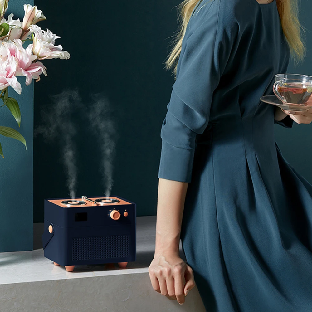 

Mist Diffuser Wireless USB Charging Portable Home Office Bedroom Aromatherapy Humidifier Moisture Maker For Plants Pets Baby