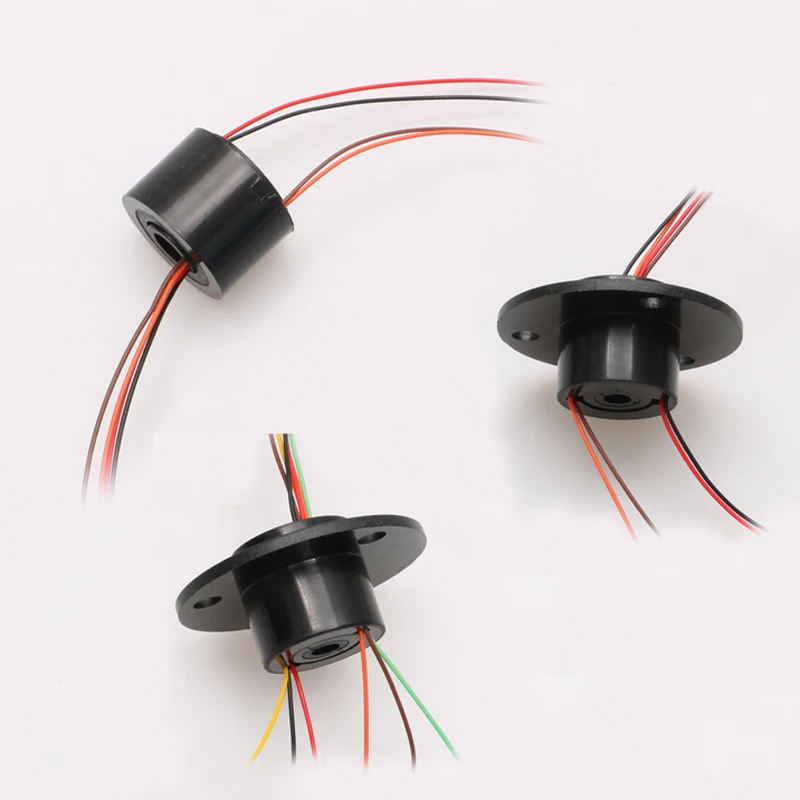 1 шт. 2-канальное проволочное скользящее кольцо в виде капсулы с отверстием 5/7 мм 2