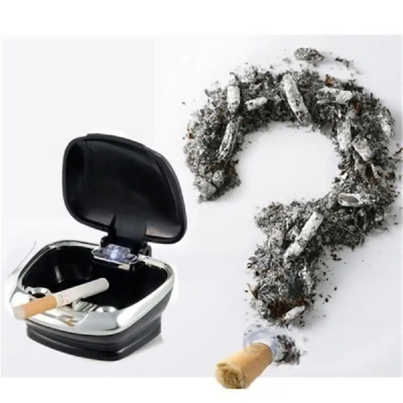 Автомобильная сигаресветильник с подсветкой USB зарядка синий светодиодный