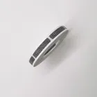 1000 шт 8 мм x 38 мм ручной Сотрите наклейки этикетки Зебра серебристая лента в рулоне код покрывающая пленка игра на свадьбу