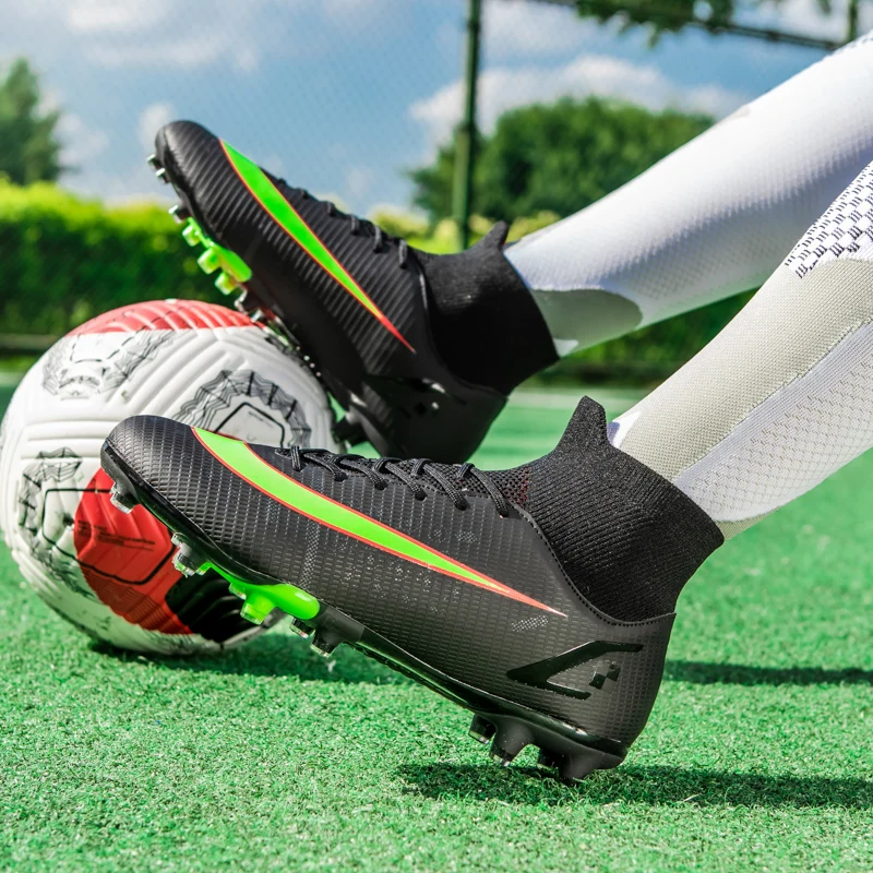 

Высококачественная Мужская Профессиональная футбольная обувь Wnogfkue 2021, мужская тренировочная футбольная обувь, Молодежная Нескользящая фу...