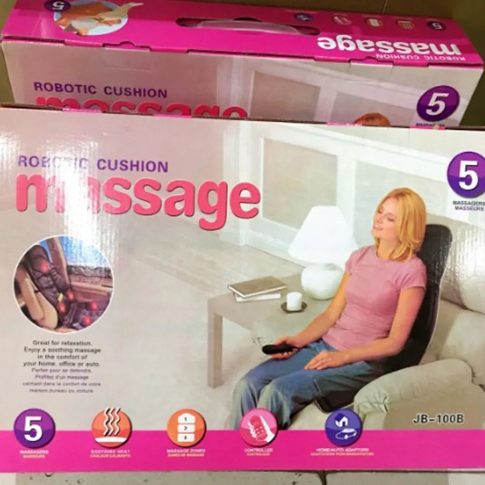 Новый Электрический многофункциональный массажный коврик для стула