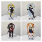 Фигурка аниме Genshin Impact Vision, акриловые подставки, модель персонажа Ganyu Keqing Venti dilc Zhongli Albedo, стоячий знак для косплея