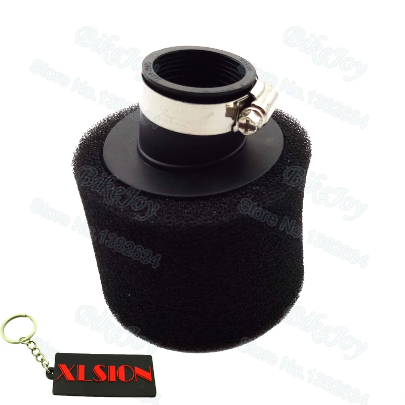 Угловой воздушный фильтр 35 мм двухслойный губчатый пеноочиститель для шеи 110cc 125cc