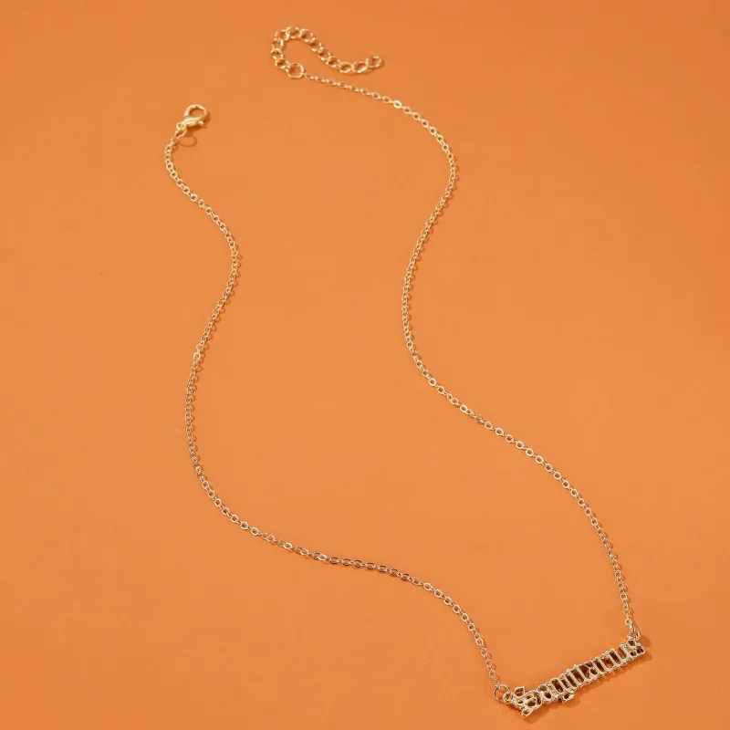 Модное ожерелье с созвездиями оптовая продажа золотая цепочка подвеской в виде