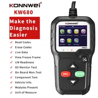 obd2 car battey charger tester scanner fault auto diagnosis instrument scanner digital code diagnostic analysis tool kw680
