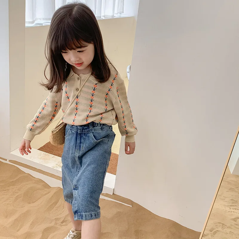 

2021 Girls Spring Denim Skirt