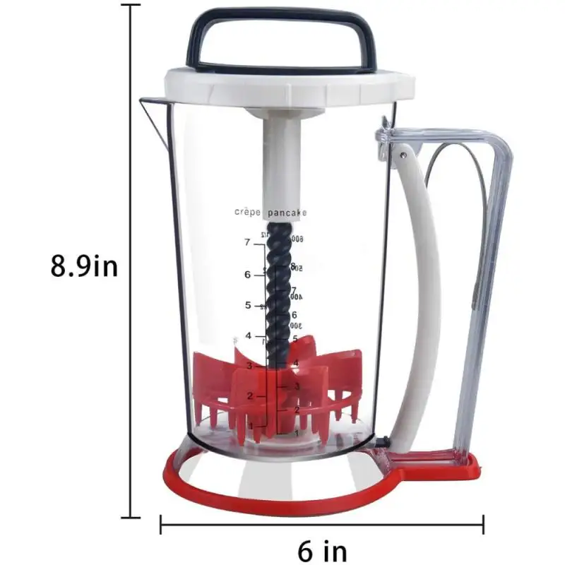 

1pcs Cupcakes Pancakes Dispenser Cookiecake Stand Muffins Baking Waffles Dough Dispenser Kitchen Accessories Cream Speratator