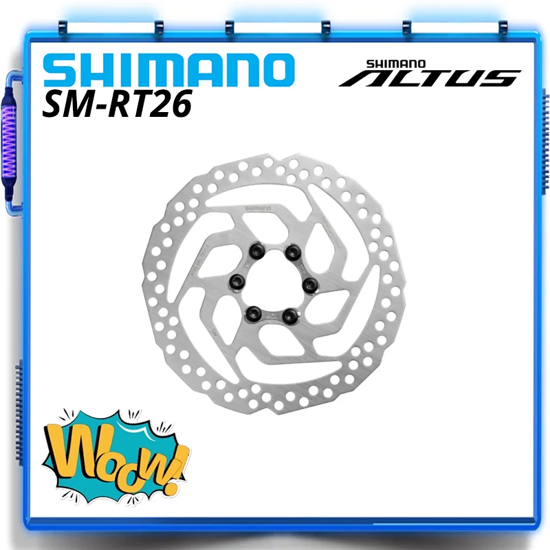 SHIMANO Altus SM RT26 6-болтовый дисковый тормозной ротор SM-RT26 180 мм 160 |