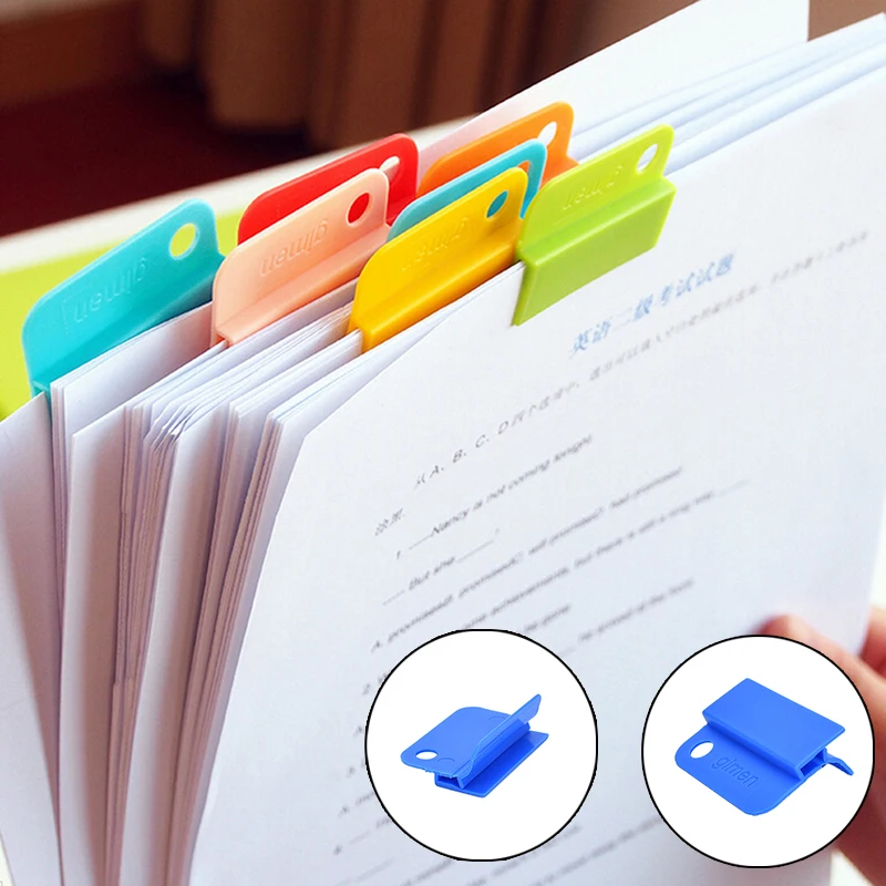 

6pcs New Memo Clip Creative Stationery Clips Papers Clip Folder Labels Clips DIY For Diy Scrapbooking Black Frame Dialog Box