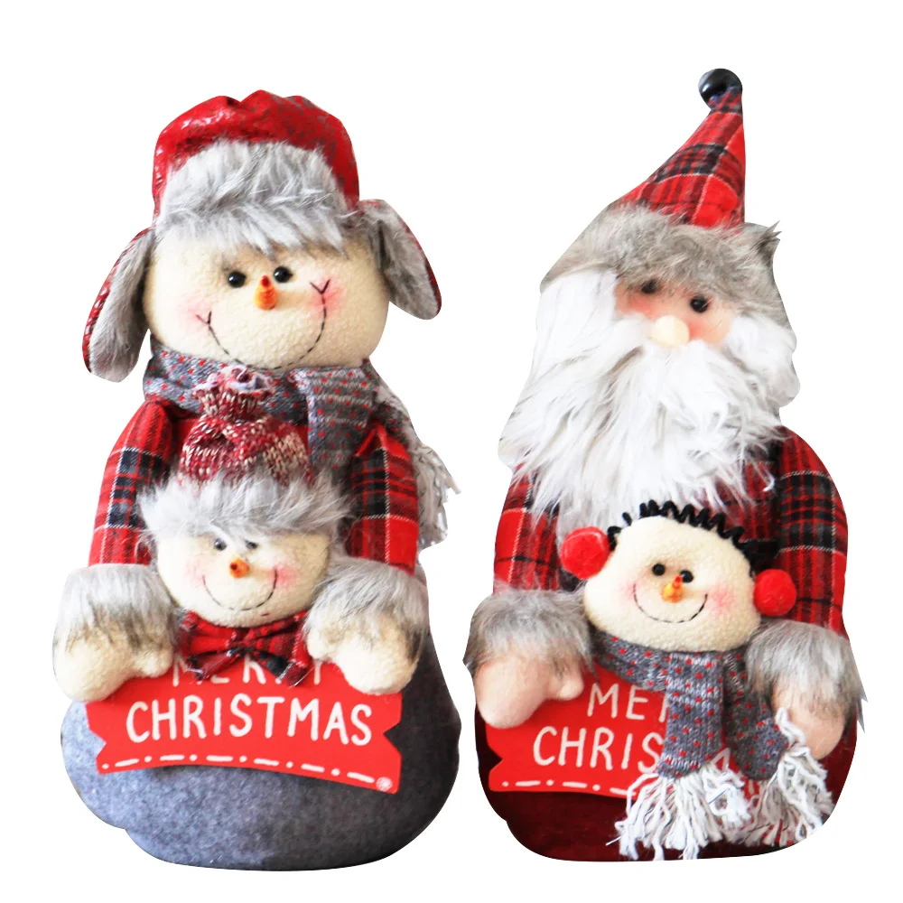 

Plush toy 46cm Santa Claus large fabric doll doll Christmas gift