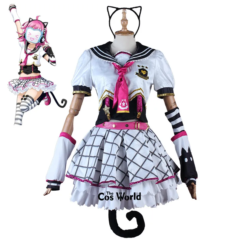 Love Live Nijigasaki Tennouji Tennoji Rina Dress Uniform Solo Stage Outfits Anime Cosplay Costumes