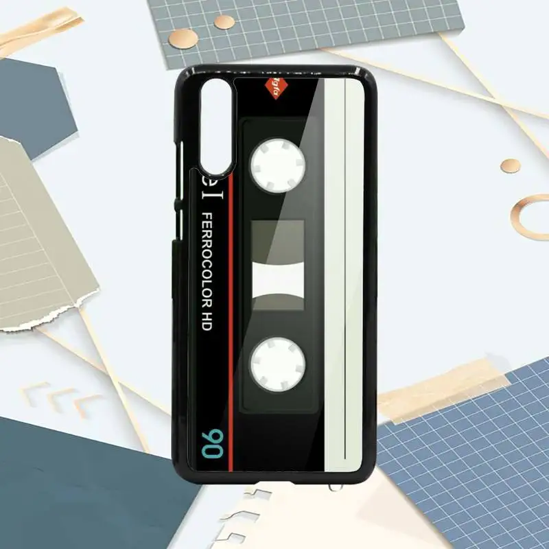

RETRO CASSETTE TAPE vintage Phone Case PC For Samsung galaxy S note 8 9 20 10 e lite2019 plus pro ultra