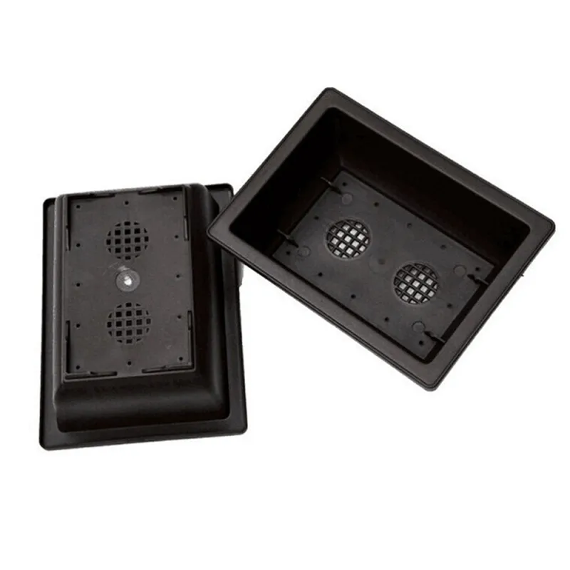 Искусственный пластиковый цветочный горшок квадратный для выращивания цветов