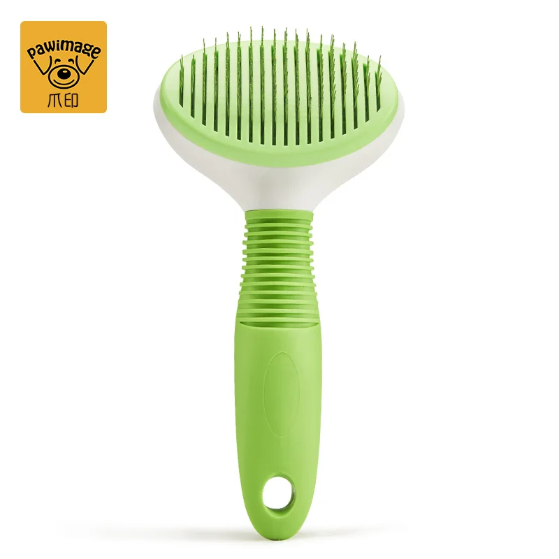 Пластиковая щетка для удаления шерсти домашних животных Массажная груминга