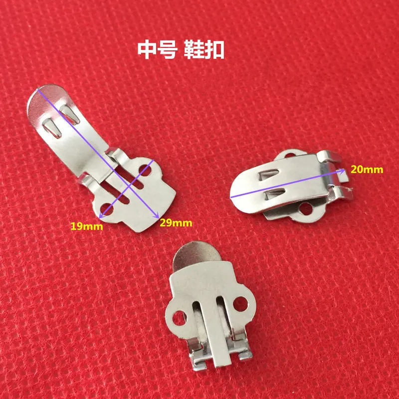 30 шт./лот металлические застежки из нержавеющей стали в форме цветка для обуви