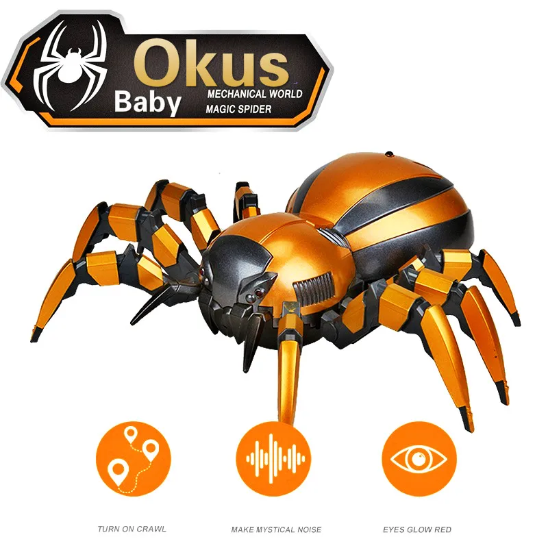 2019 электрическая модель паука с дистанционным управлением и зарядкой животного