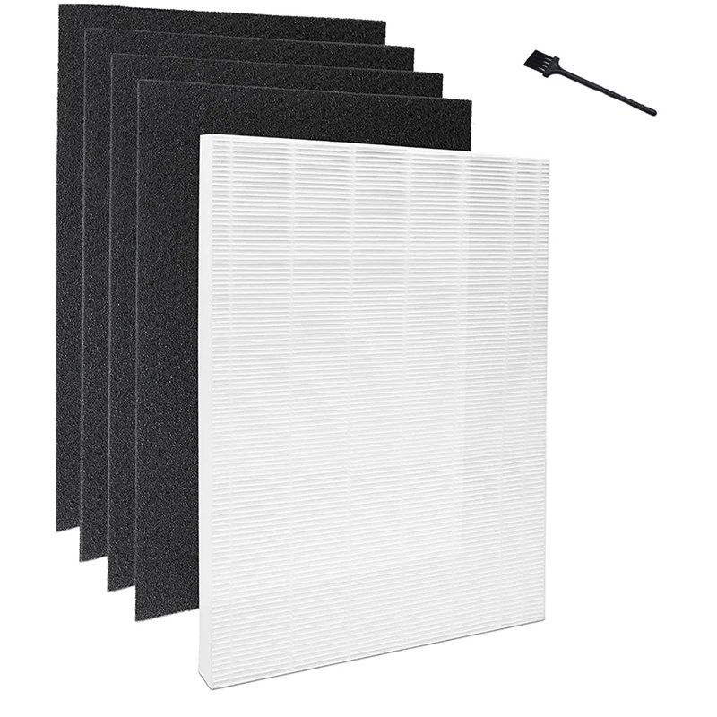 

Replacement Filters for Winix Filter 115115 PlasmaWave 5300 6300 C535 Size 21 True HEPA Filter Plus 4 Carbon Pre-Filters