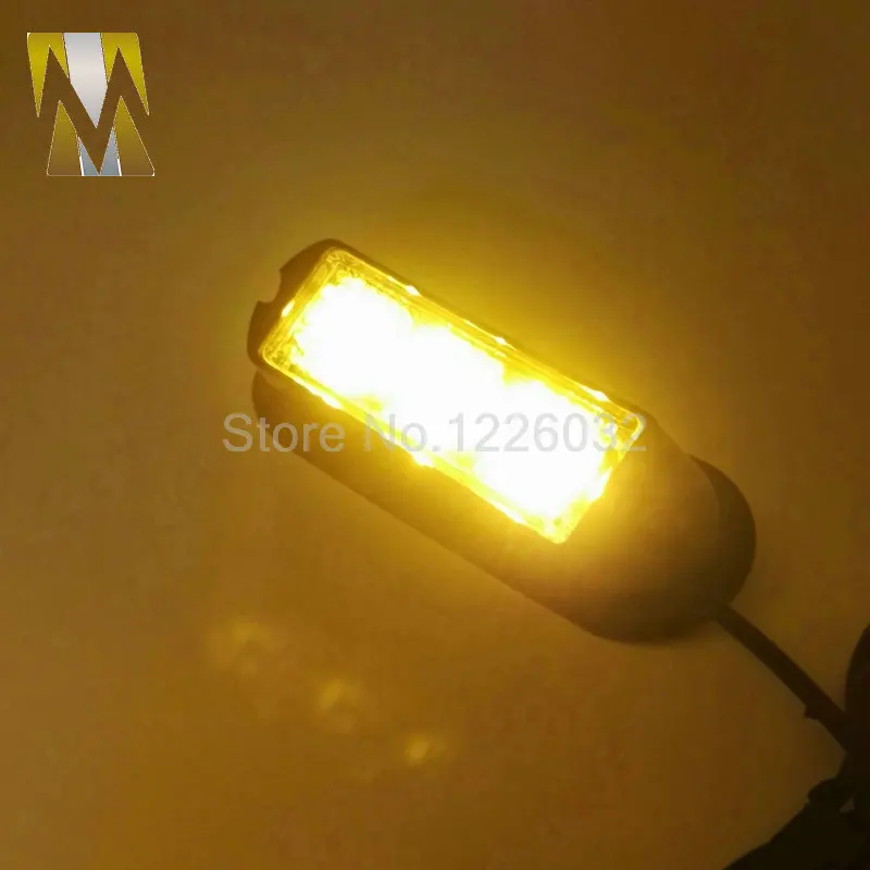 5 цветов высокого Мощность 12V/24V 3 светодиодный Водонепроницаемый автомобиль