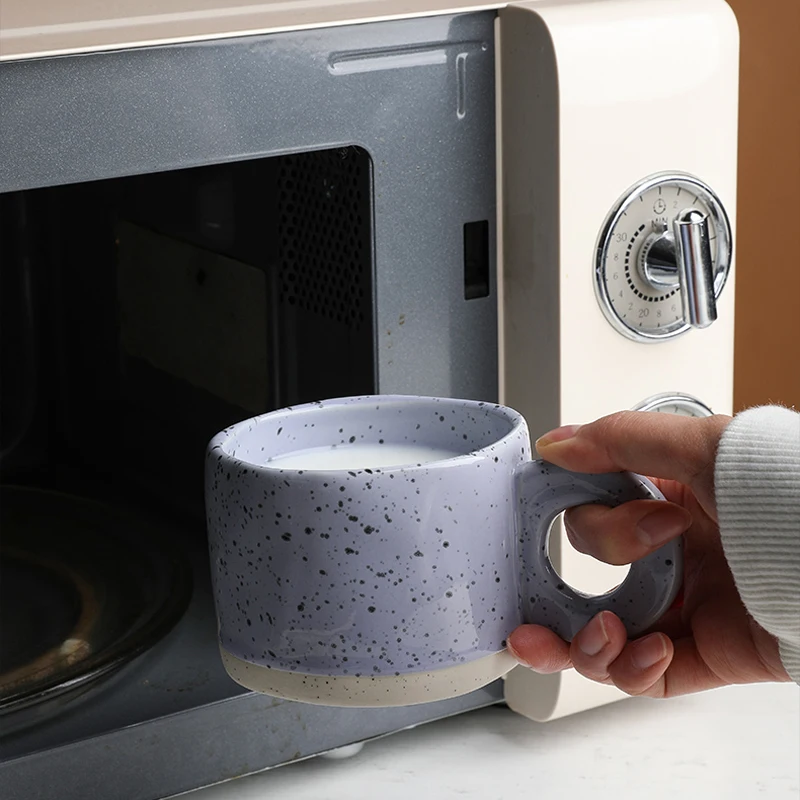 

Purple Porcelain Coffee Mug Glaze Ceramic Cup For Tea Milk Water Nordic Home Kitchen Office Drinkware Personalized Mug Cup Gifts