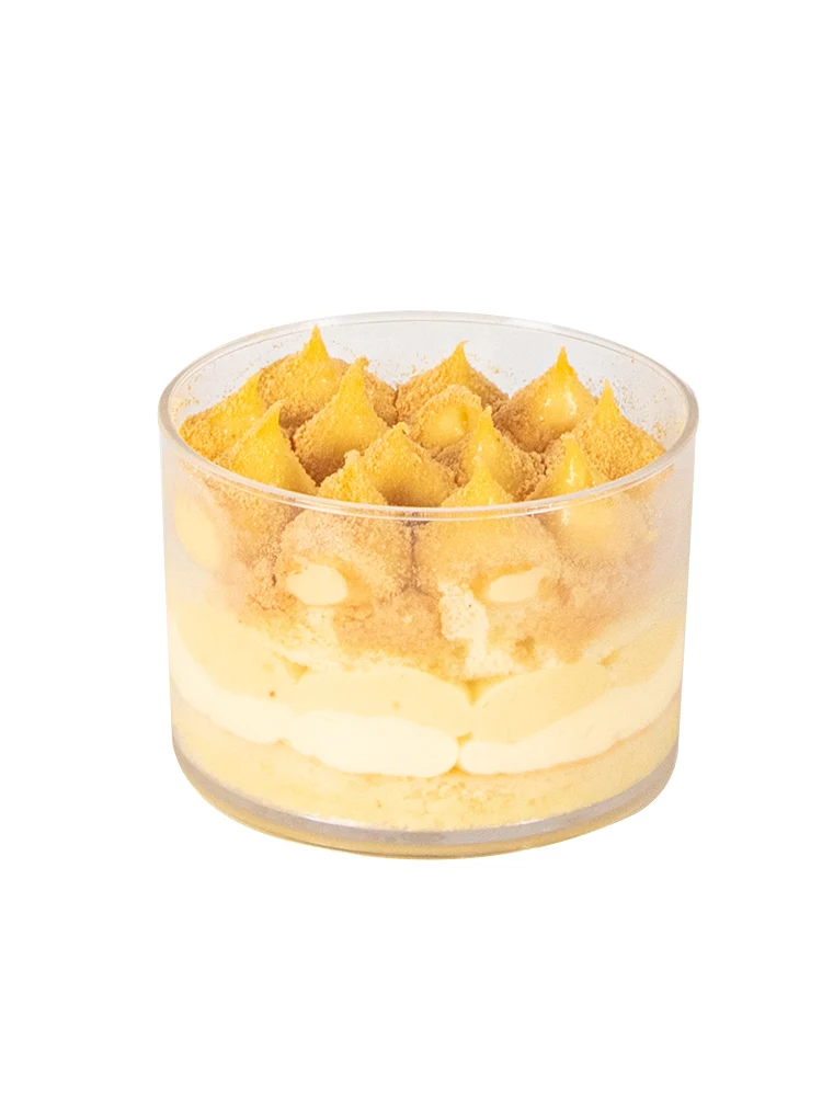 

18pcs Mousse Cake Hard Plastic Packaging Box Ice Cream Dessert Transparent Disposable Cup Birthday Wedding Party Cup 200ML 250ML