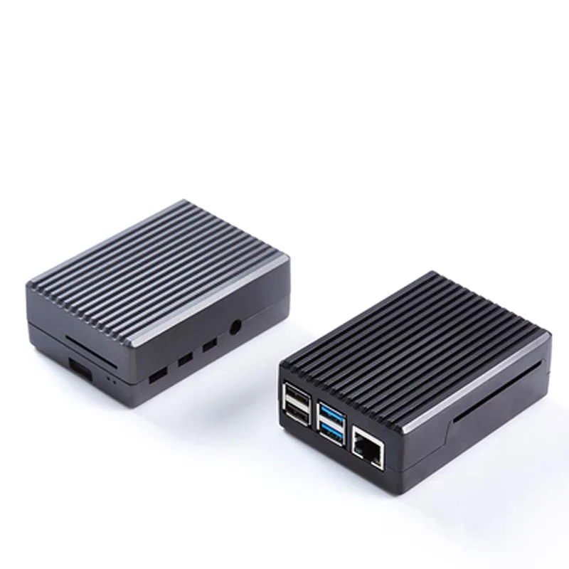 

Raspberry Pi 4 Model B Heavy-duty Aluminum Alloy Passive Cooling Heat Dissipation Metal Case for Raspberry Pi 4B/Pi 4B Only
