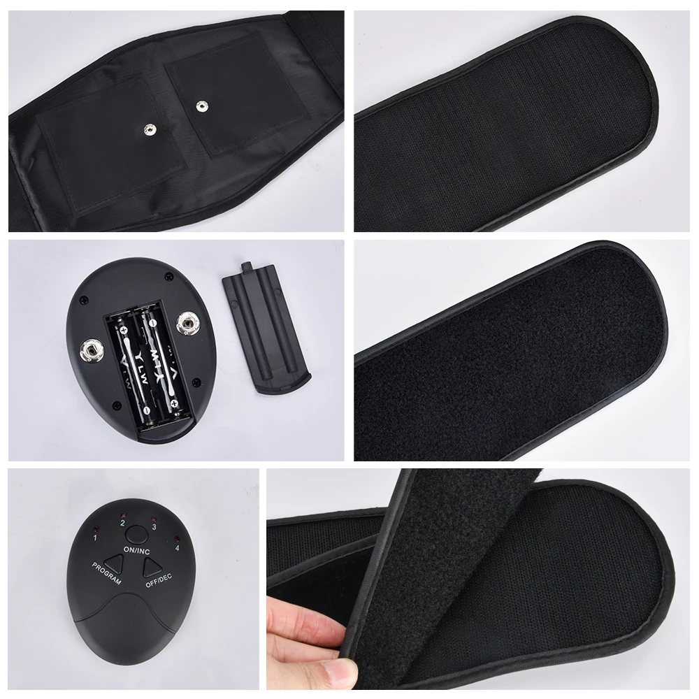 

EMS Waist Trainer Body Shapers Slimming Waist Belt Electric Abdominal Muscle Fitness Trainer Body Massager Weight Loss Man woman