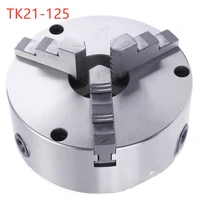 tk21 125 3 jaw self centering chuck front perforation