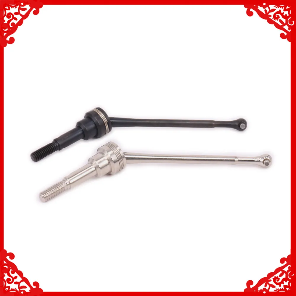 2шт стальной металлический передний приводной вал CVD для 1/12 WLtoys 12428 12423 0090 RC