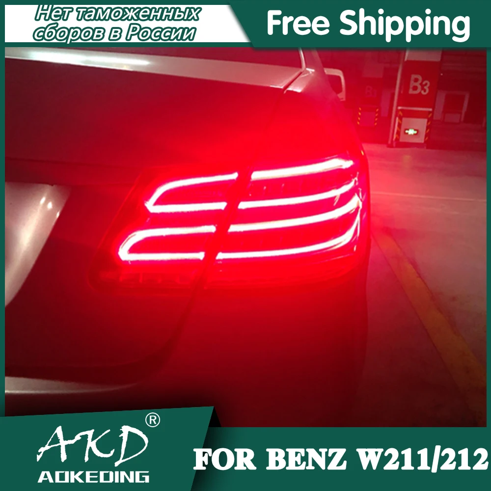 

Tail Lamp For Car BenZ W211 W212 2009-2016 E200 E300 Tail Lights Led Fog Lights DRL Day Running Light Tuning Car Accessories