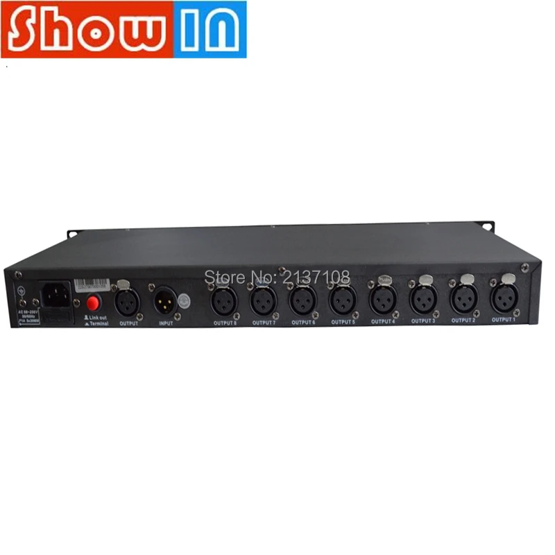 DMX512 1990 Стандартный распределитель сигнала 8dxbu усилитель разделитель