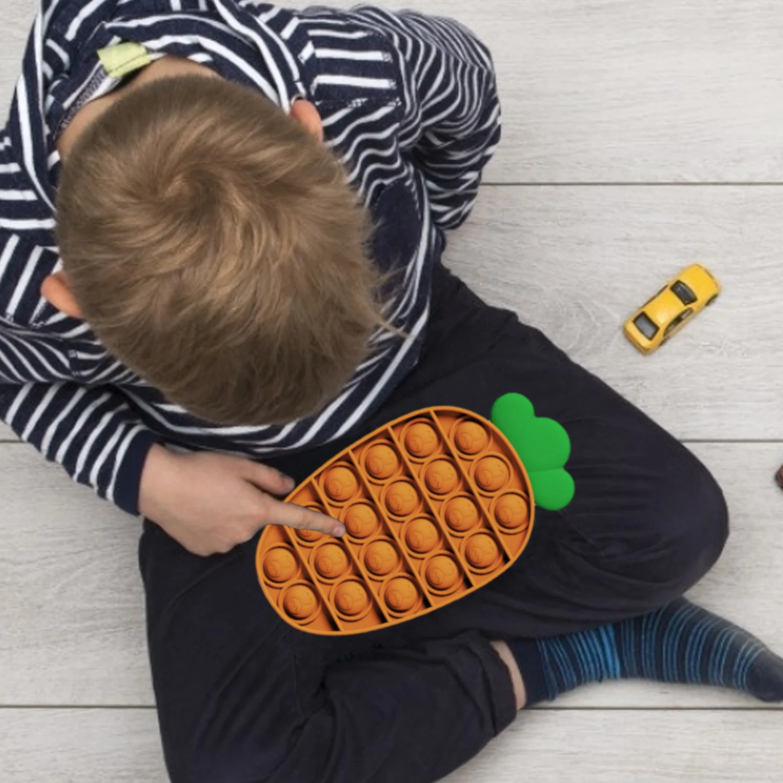 

Push Carrot Pop Bubble Sensory Toy Autism Needs Squeeze Stress Reliever Toy Adult Kid Anti-stress Pop Fidget Toys It Dropship