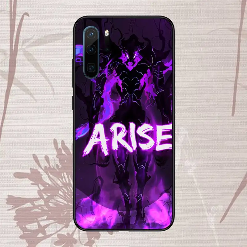 

solo leveling Phone Case For Huawei P20 P30 P40 lite Pro P Smart 2019 Mate 10 20 Lite Pro Nova 5t