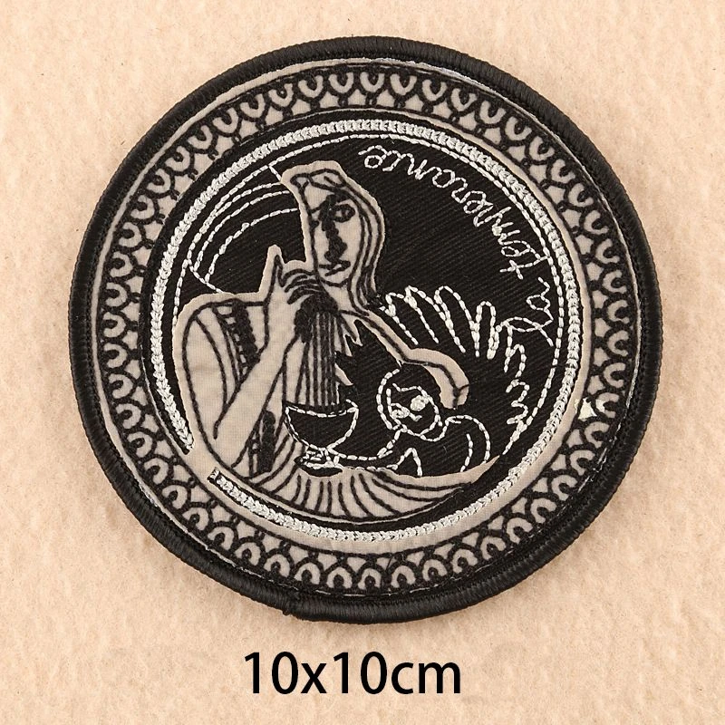 Высококачественные вышитые нашивки с мифологическими рассказами Пришивные