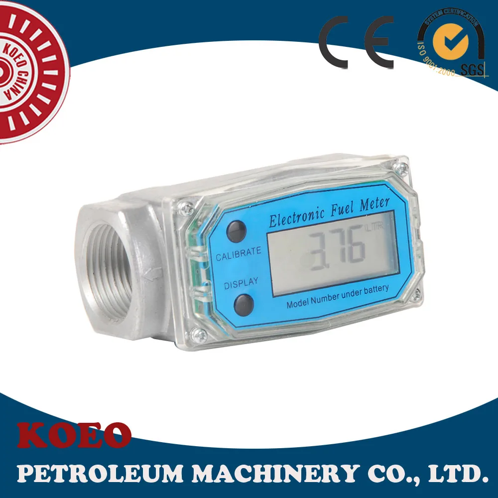 

Low Cost High Accuracy Digital Turbine Flowmeter for Gasoline