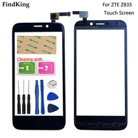 Mobile Phone Touch Screen For ZTE Maven Z835 Touch Screen Digitizer Sensor Front Glass Touch Panel Parts Tools Adhesive