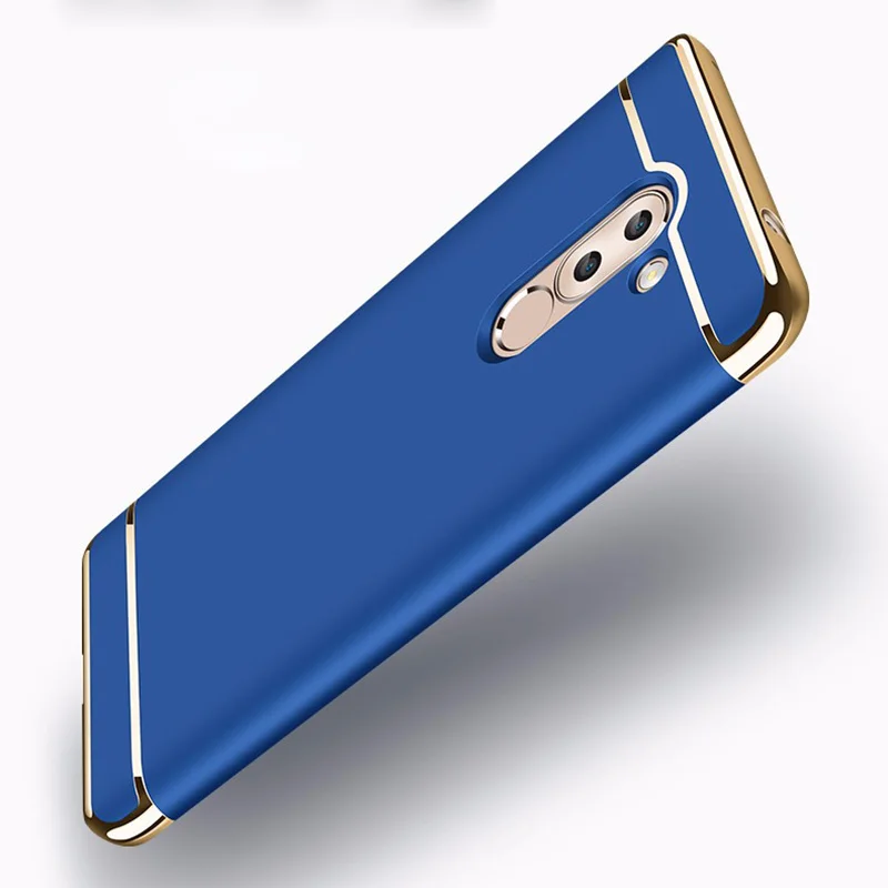 Для Huawei Honor 6X 8 Pro V9 чехол роскошный защитный задняя крышка 3 в 1 Жесткий ПК