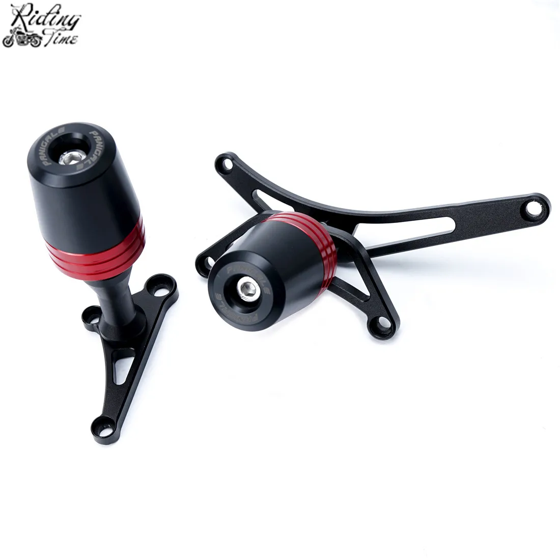 Black And Red Мотоциклетная защита обтекателя рамки ползунок аварии колодки Защита от падения для Ducati panigale 959 1199 1199S 1299 1299S - Цвет: Black And Red