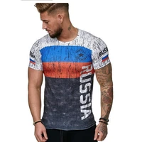 3d digital printed short sleeved t shirt sports mens quick drying fitness summer new casual bottoming shirt mens clothing